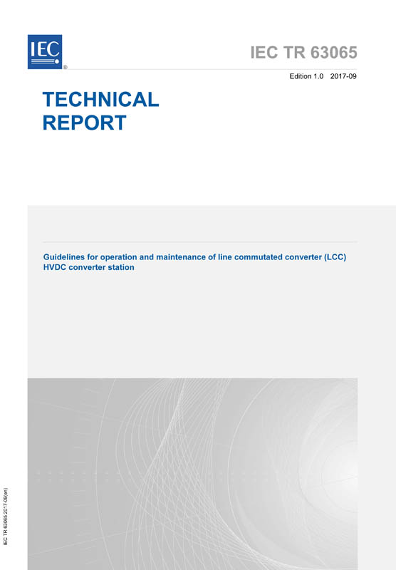 Cover IEC TR 63065:2017